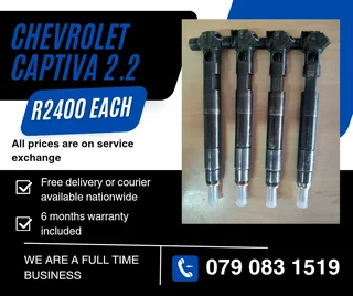 Chevrolet Captiva 2.2 Injectors For Sale With Warranty
