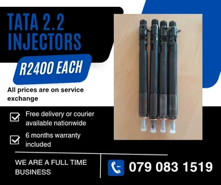Tata 2.2 Injectors For Sale With Warranty On