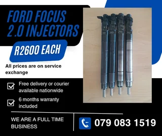 Ford Focus 2.0 Injectors For Sale With Warranty On
