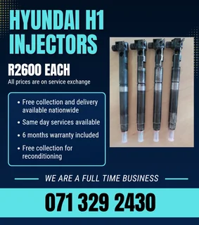 Hyundai H1 Injectors For Sale With Warranty On