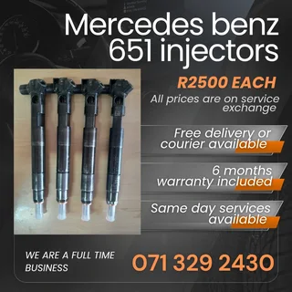 Mercedes Benz 651 Injectors For Sale With Warranty