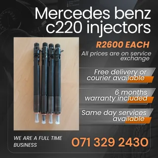 Mercedes Benz C220 Diesel Injectors For Sale With Warranty
