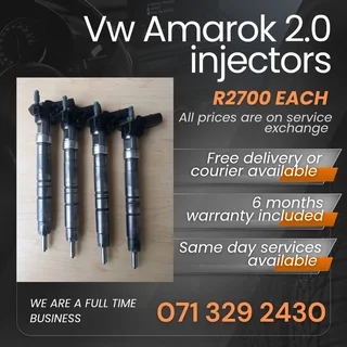 Vw Amarok 2.0 Diesel Injectors For Sale With Warranty