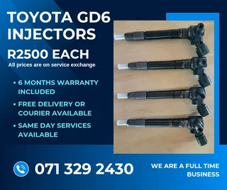 Toyota Gd6 Diesel Injectors For Sale With Warranty