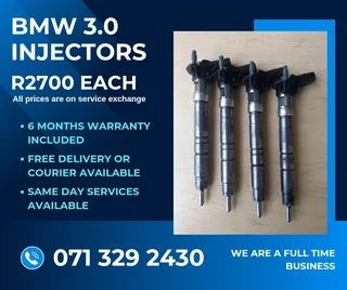 Bmw 3.0 Injectors For Sale With Warranty