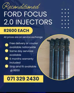 Ford Focus 2.0 Injectors For Sale With Warranty