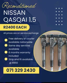 Nissan Qasqai 1.5 Diesel Injectors For Sale With Warranty