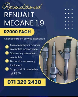 Renualt Megane 1.9 Injectors For Sale With Warranty On