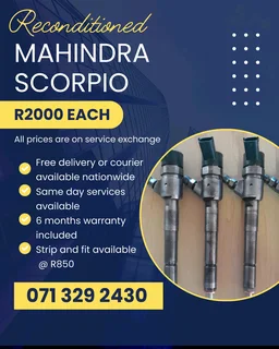 Mahindra Scorpio Diesel Injectors For Sale With Warranty On