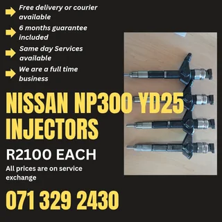 Nissan Np300 Yd25 Diesel Injectors For Sale With Warranty