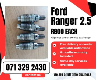 Ford Ranger 2.5 Injectors For Sale With Warranty