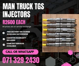 Man Truck Tgs Diesel Injectors For Sale With Warranty On