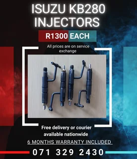 Isuzu Kb280 Injectors For Sale With Warranty