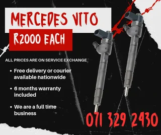 Mercedes Benz Vito Diesel Injectors For Sale With Warranty