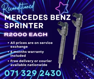 Mercedes Benz Sprinter Injectors For Sale With Warranty