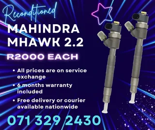 Mahindra Mhawk 2.2 Injectors For Sale With Warranty