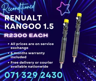 Renualt Kangoo 1.5 Injectors For Sale With Warranty