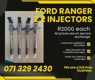 Ford Ranger 2.2 Injectors For Sale With Warranty