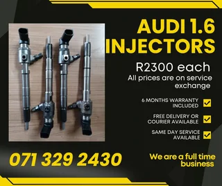 Audi 1.6 Injectors For Sale With Warranty