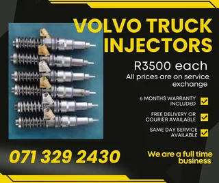 Volvo Truck Injectors For Sale With Warranty
