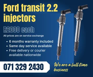 Ford Transit 2.2 Injectors For Sale With Warranty