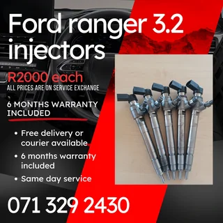 Ford Ranger 3.2 Injectors For Sale With Warranty Included
