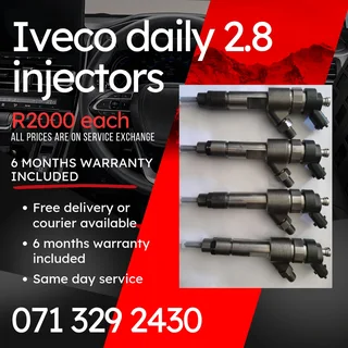 Iveco Daily 2.8 Injectors For Sale With Warranty Included