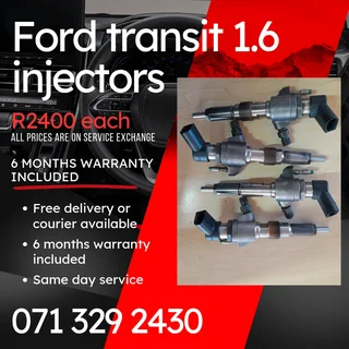Ford Transit 2.2 Injectors For Sale With Warranty Included