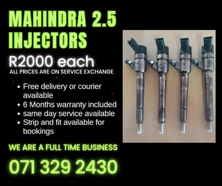 Mahindra 2.5 Injectors For Sale With Warranty