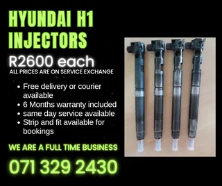 Hyundai H1 Injectors For Sale With Warranty