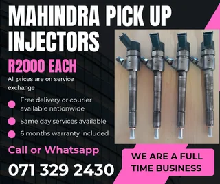 Mahindra Pick Up Injectors For Sale With Warranty