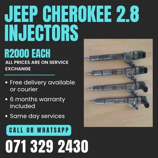 Jeep 2.8 Injectors For Sale With Warranty