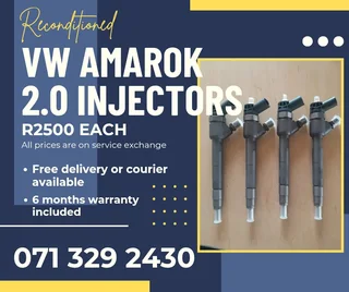 Vw Amarok 2.0 Injectors For Sale With Warranty