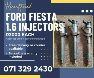 Ford Fiesta 1.6 Injectors For Sale With Warranty
