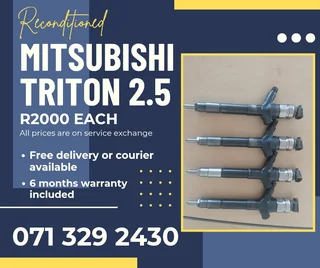 Mitshubishi Triton 2.5 Injectors For Sale With Warranty