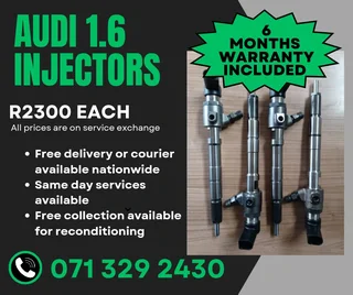 Audi 1.6 Injectors For Sale With Warranty Included