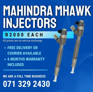 Mahindra Mhawk 2.2 Injectors For Sale With Warranty Included