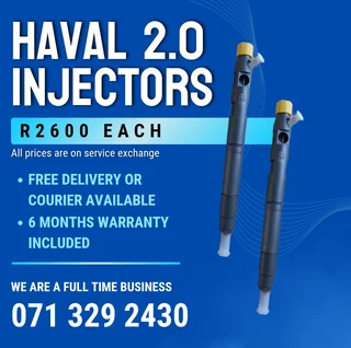 Haval 2.0 Injectors For Sale With Warranty