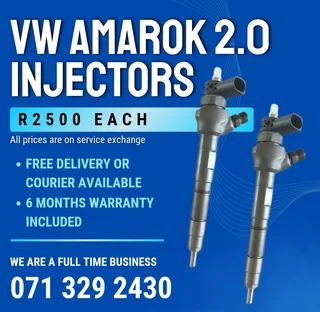 Vw Amarok 2.0 Injectors For Sale With Warranty