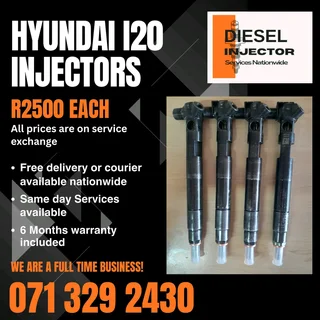 Hyundai I20 Injectors For Sale With Warranty Included