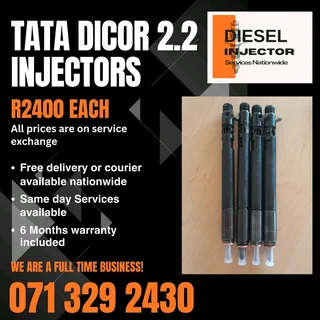 Tata Dicor 2.2 Injectors For Sale With Warranty