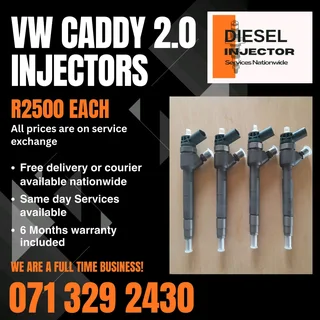 Vw Caddy 2.0 Injectors For Sale With Warranty
