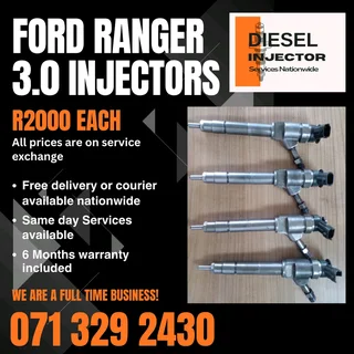 Ford Ranger 3.0 Injectors For Sale With Warranty