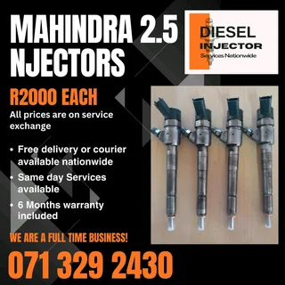 Mahindra 2.5 Injectors For Sale With Warranty