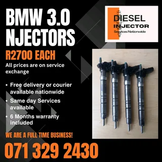 Bmw 3.0 Injectors For Sale With Warranty Included