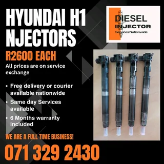 Hyundai H1 Injectors For Sale With Warranty