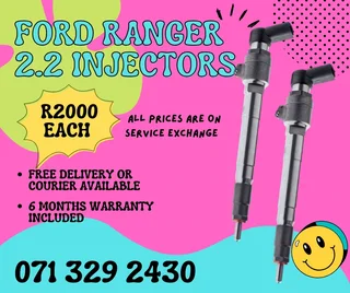 Ford Ranger 2.2 Injectors For Sale With Warranty