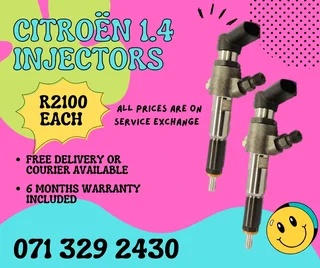 Citroën 1.4 Injectors For Sale With Warranty