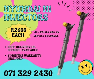 Hyundai H1 Injectors For Sale With Warranty