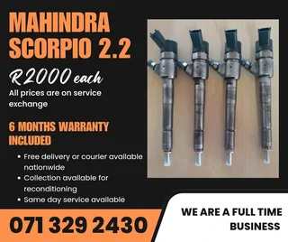 Mahindra Scorpio Injectors For Sale With Warranty Included